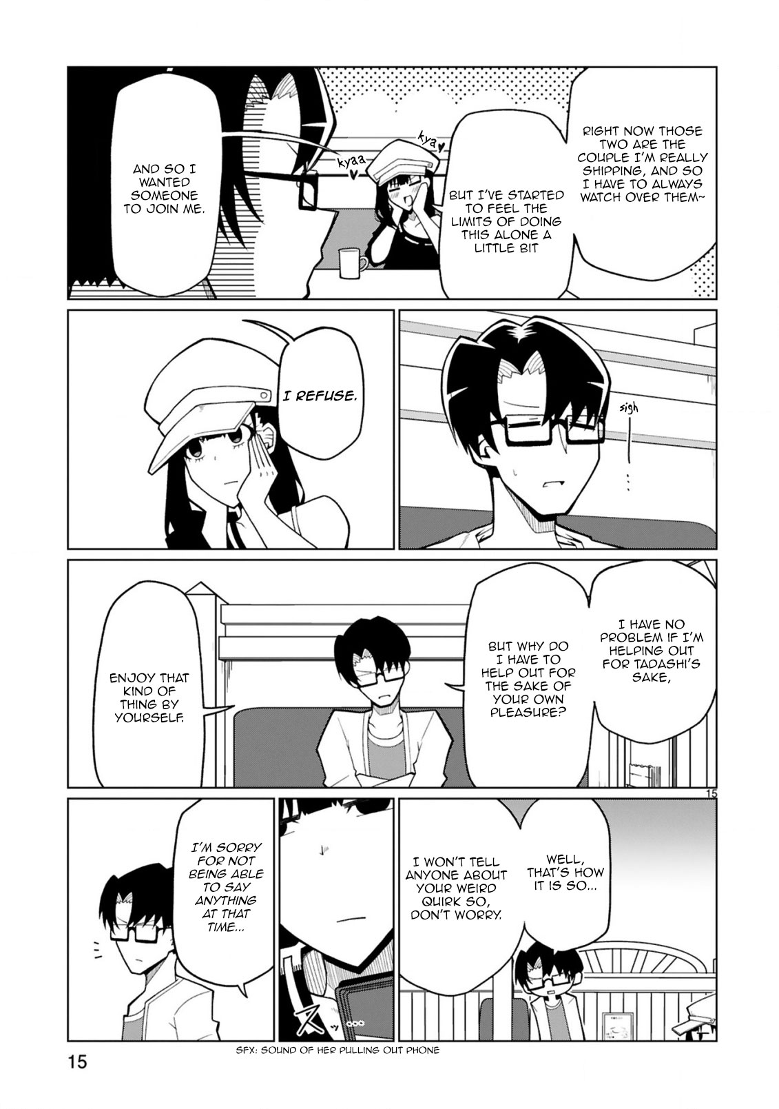 Tedama ni Toritai Kurokiya-san Chapter 19 - Page 14