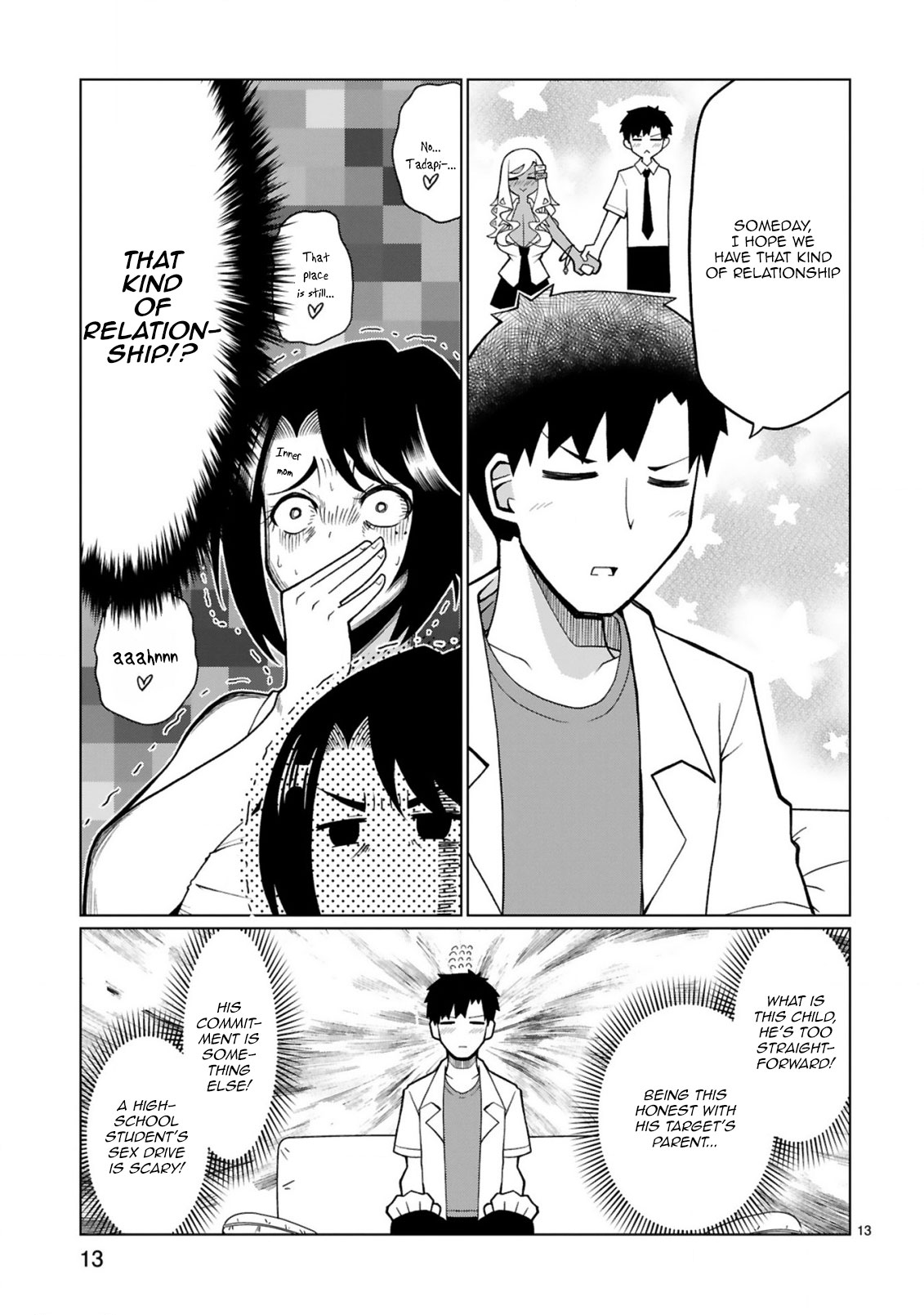 Tedama ni Toritai Kurokiya-san Chapter 21 - Page 13