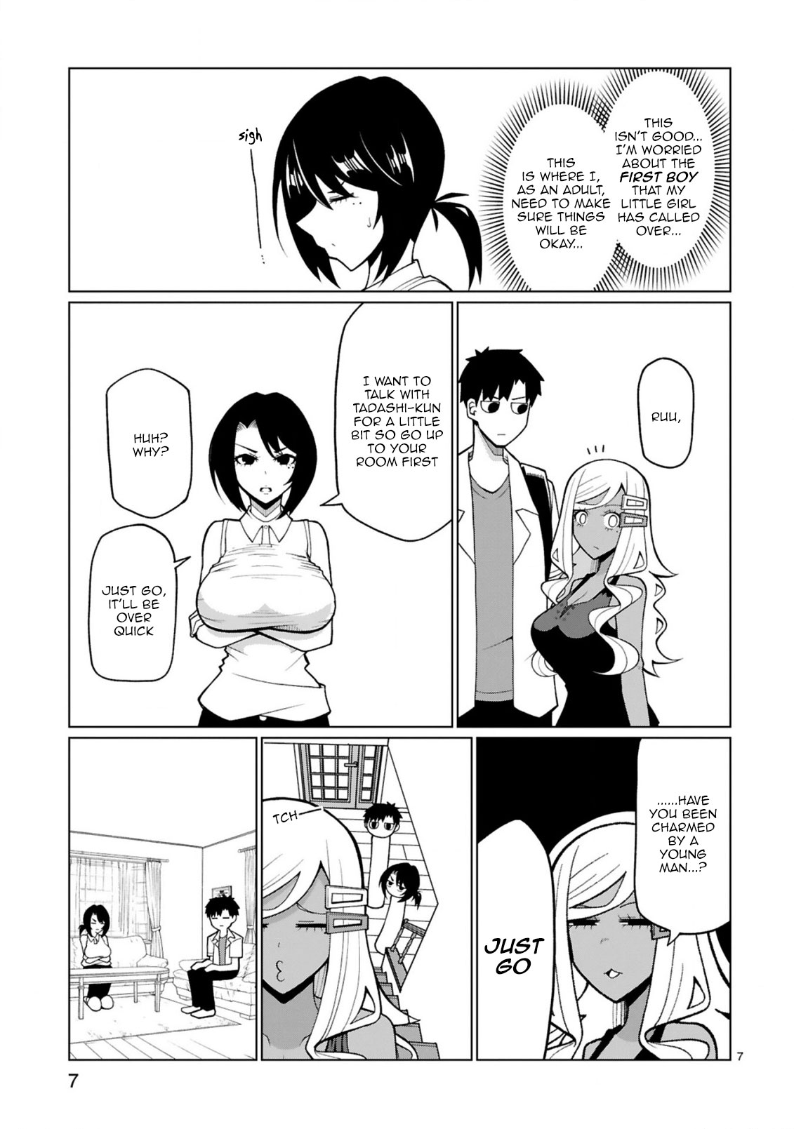 Tedama ni Toritai Kurokiya-san Chapter 21 - Page 7