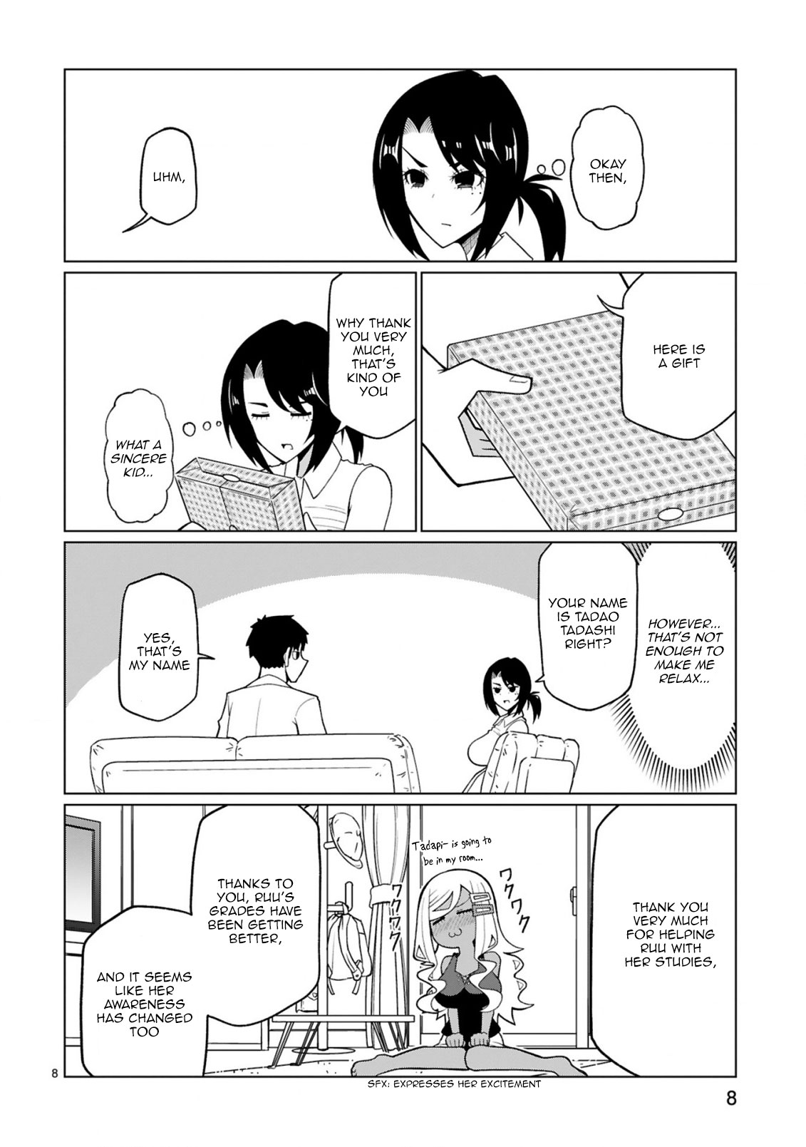 Tedama ni Toritai Kurokiya-san Chapter 21 - Page 8