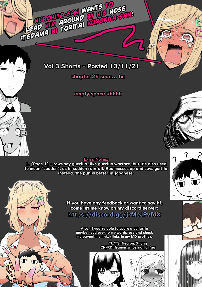 Tedama ni Toritai Kurokiya-san Chapter 24.5 - Page 4