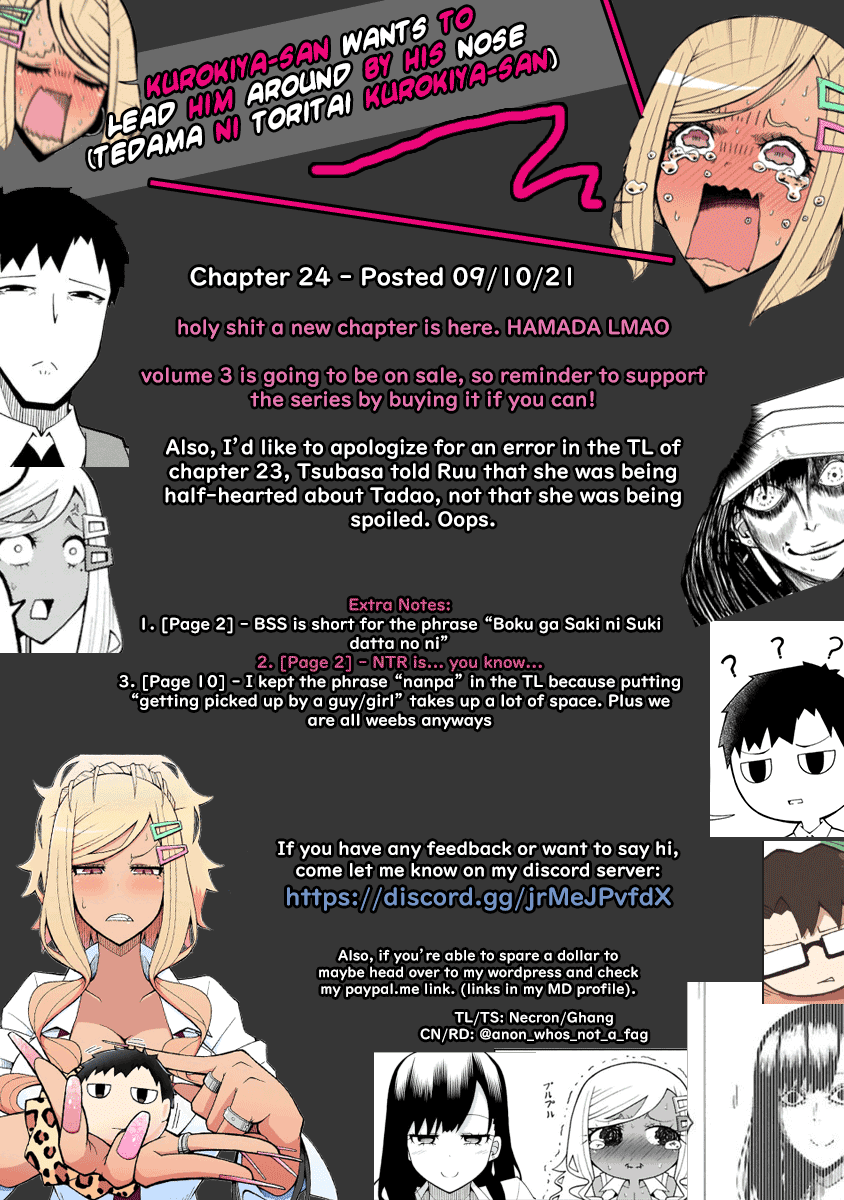 Tedama ni Toritai Kurokiya-san Chapter 24 - Page 20