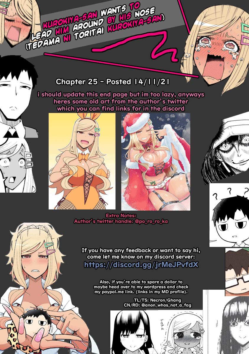 Tedama ni Toritai Kurokiya-san Chapter 25 - Page 18