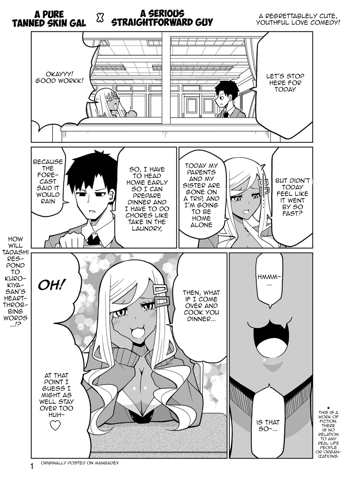 Tedama ni Toritai Kurokiya-san Chapter 31 - Page 0