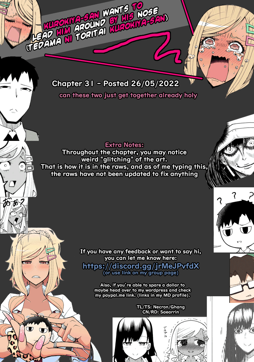 Tedama ni Toritai Kurokiya-san Chapter 31 - Page 20