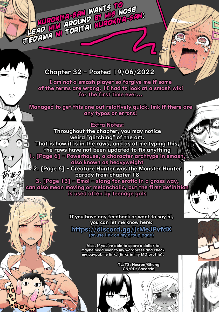 Tedama ni Toritai Kurokiya-san Chapter 32 - Page 20