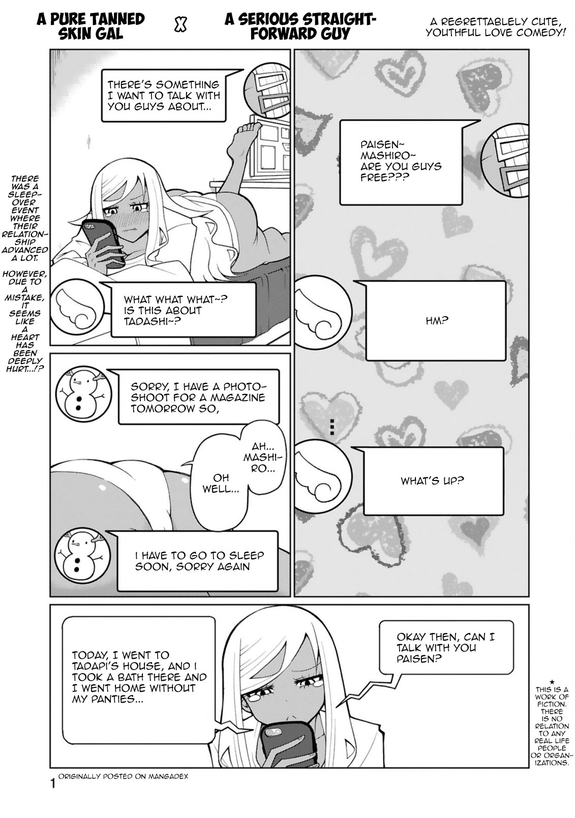 Tedama ni Toritai Kurokiya-san Chapter 33 - Page 0