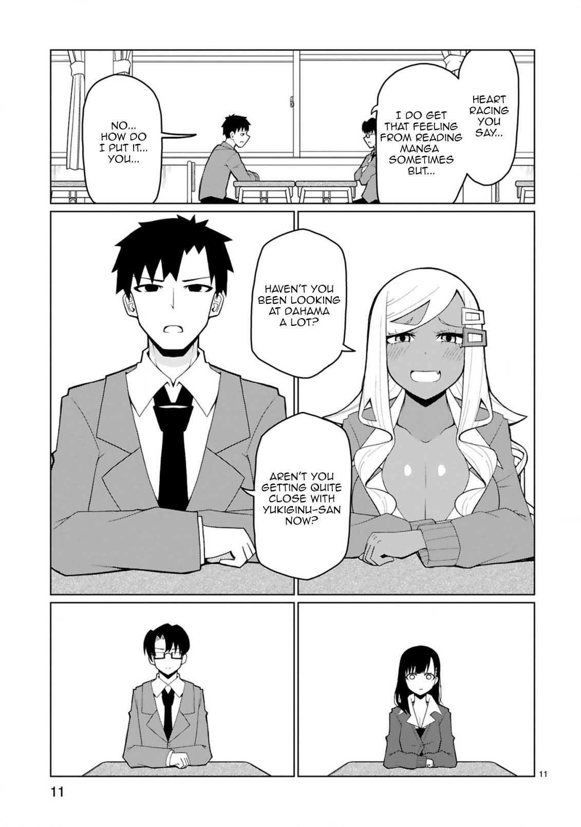 Tedama ni Toritai Kurokiya-san Chapter 34 - Page 11