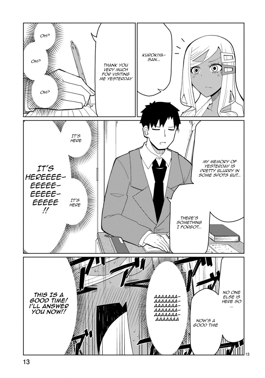 Tedama ni Toritai Kurokiya-san Chapter 36 - Page 12