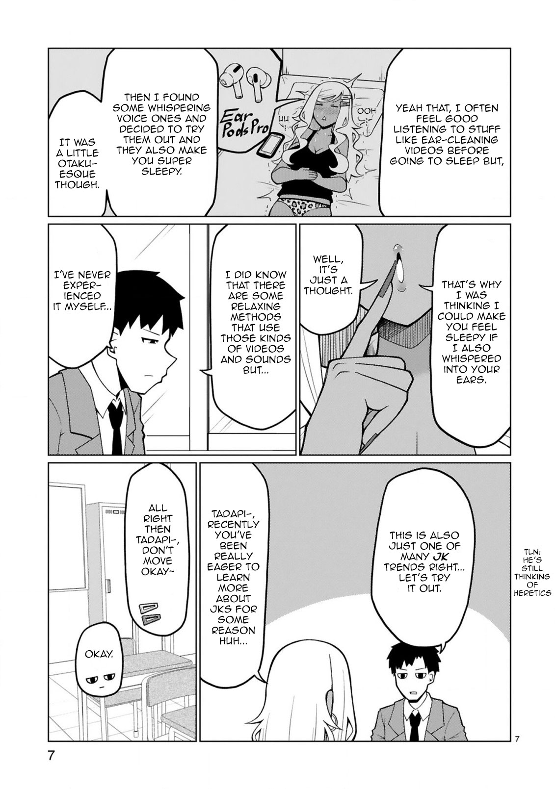 Tedama ni Toritai Kurokiya-san Chapter 7 - Page 6