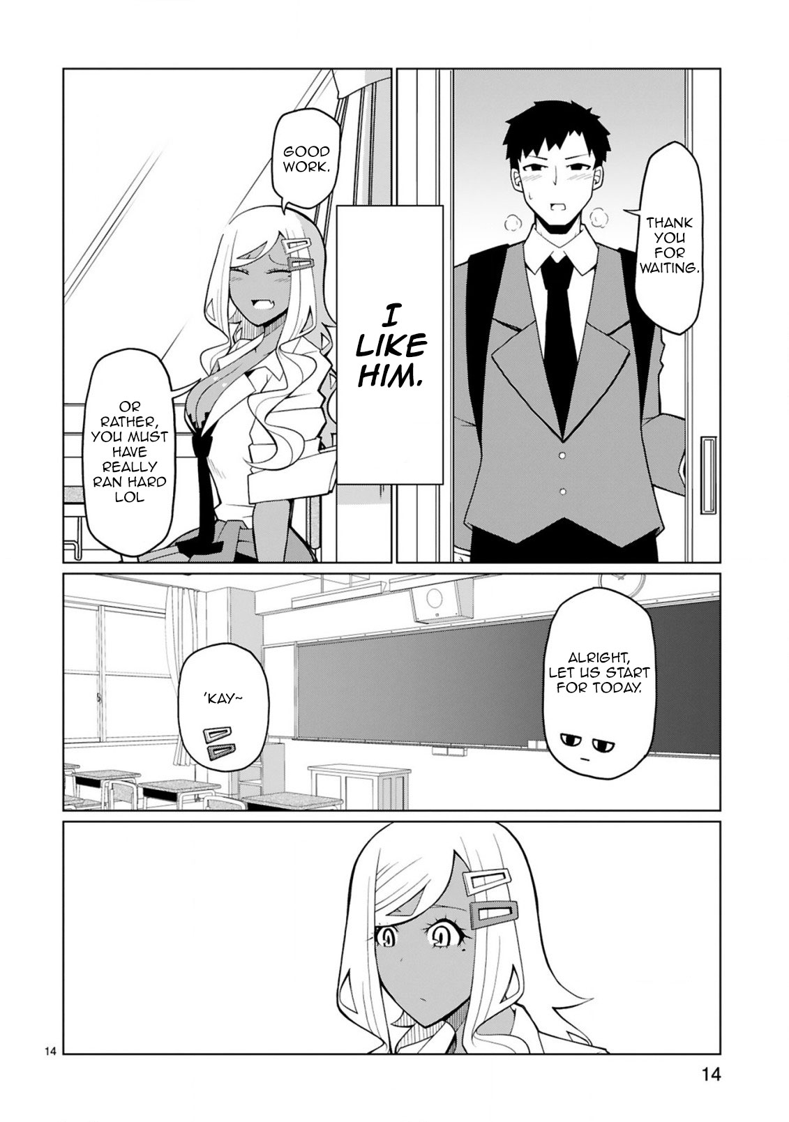Tedama ni Toritai Kurokiya-san Chapter 8 - Page 13