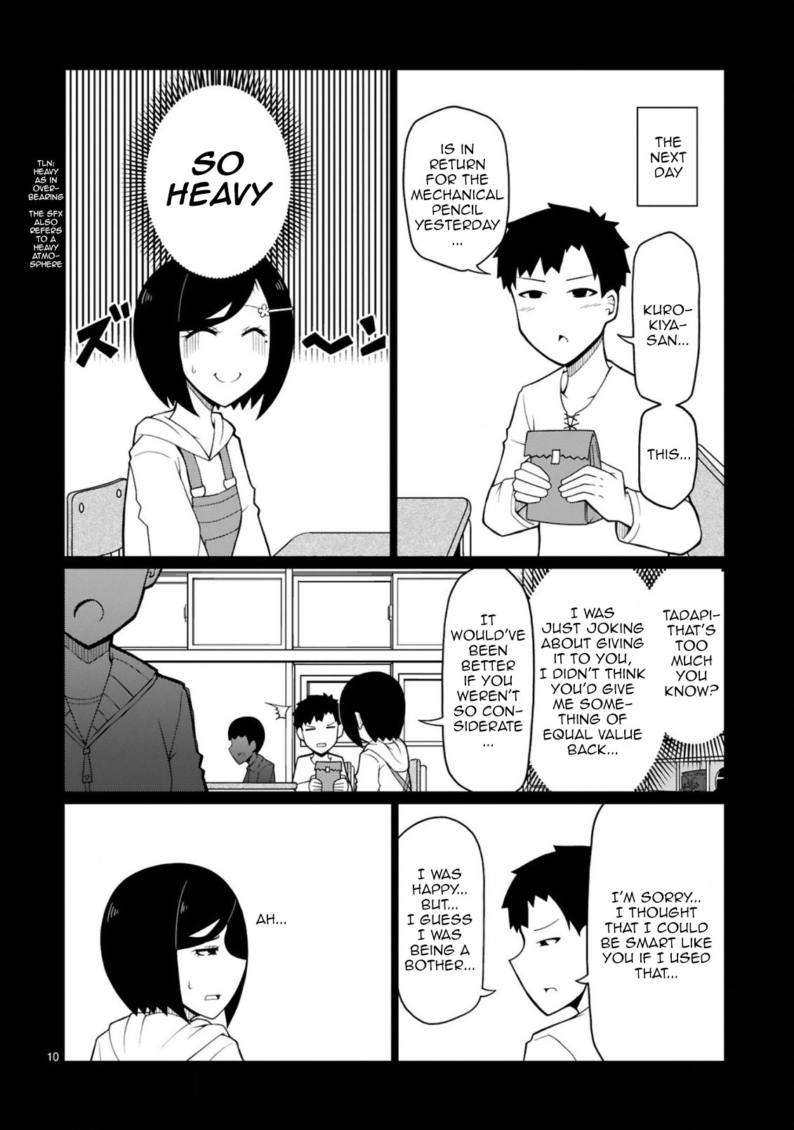 Tedama ni Toritai Kurokiya-san Chapter 8 - Page 9