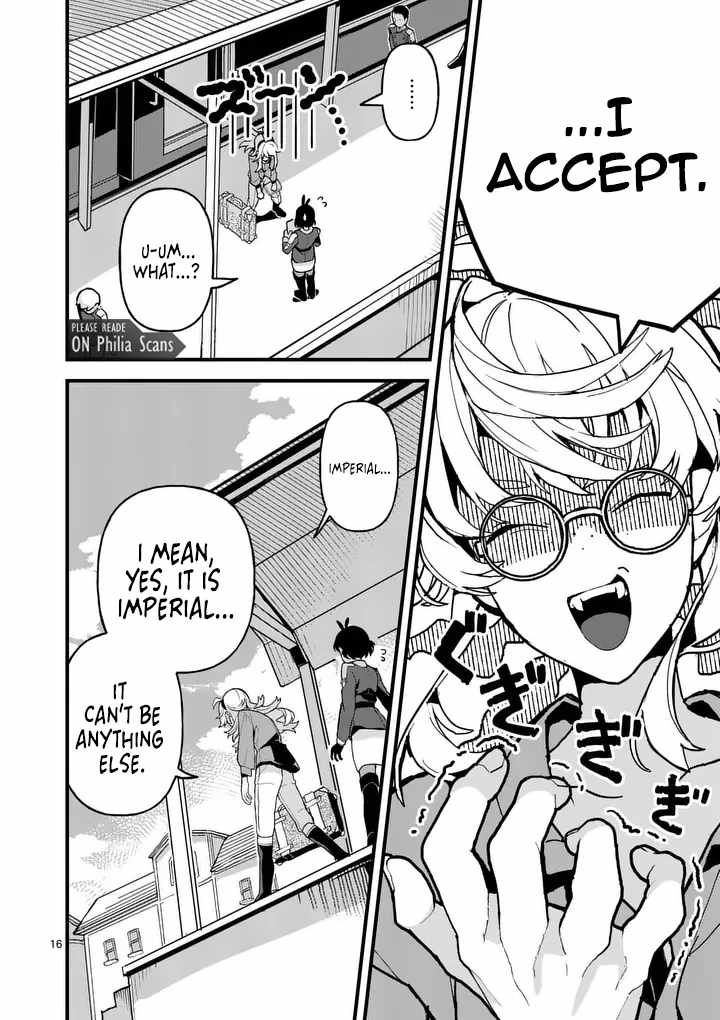 Teikoku Dai 11 Zensenkichi Madou Toshokan, Tadaima Kaikanchuu Chapter 1 - Page 15