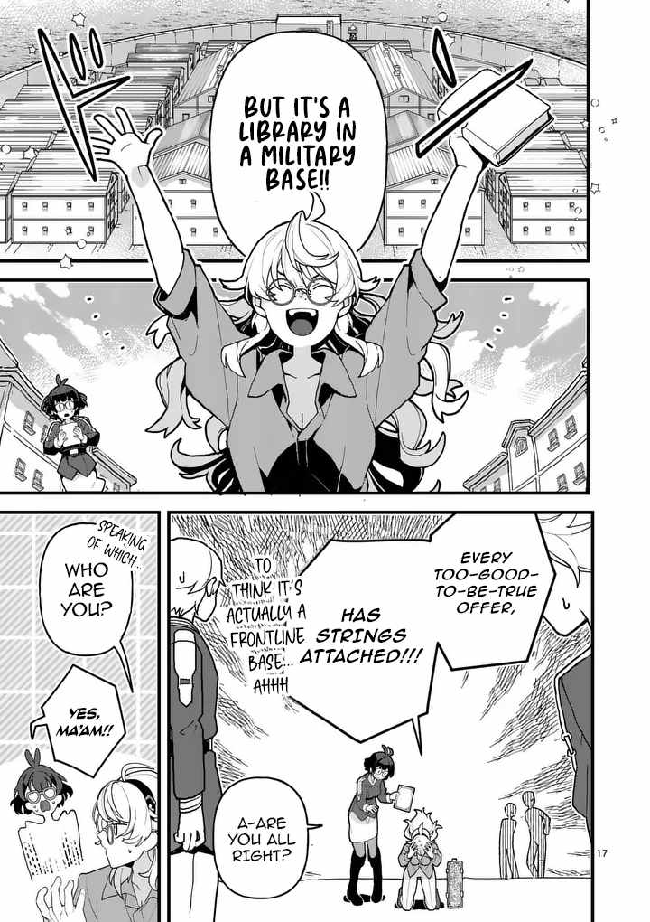 Teikoku Dai 11 Zensenkichi Madou Toshokan, Tadaima Kaikanchuu Chapter 1 - Page 16