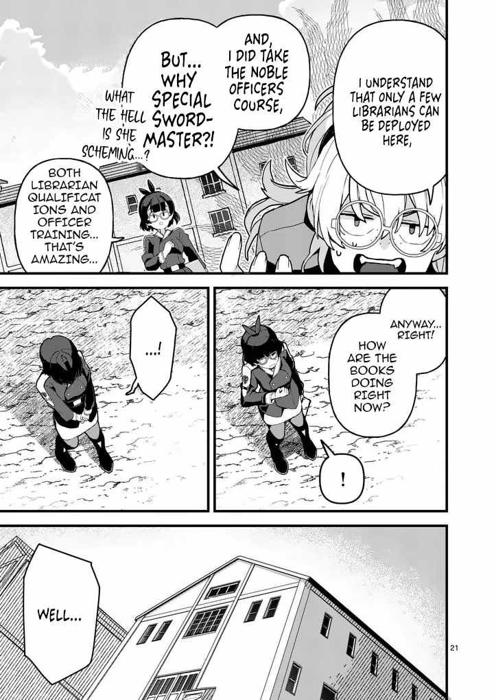 Teikoku Dai 11 Zensenkichi Madou Toshokan, Tadaima Kaikanchuu Chapter 1 - Page 20