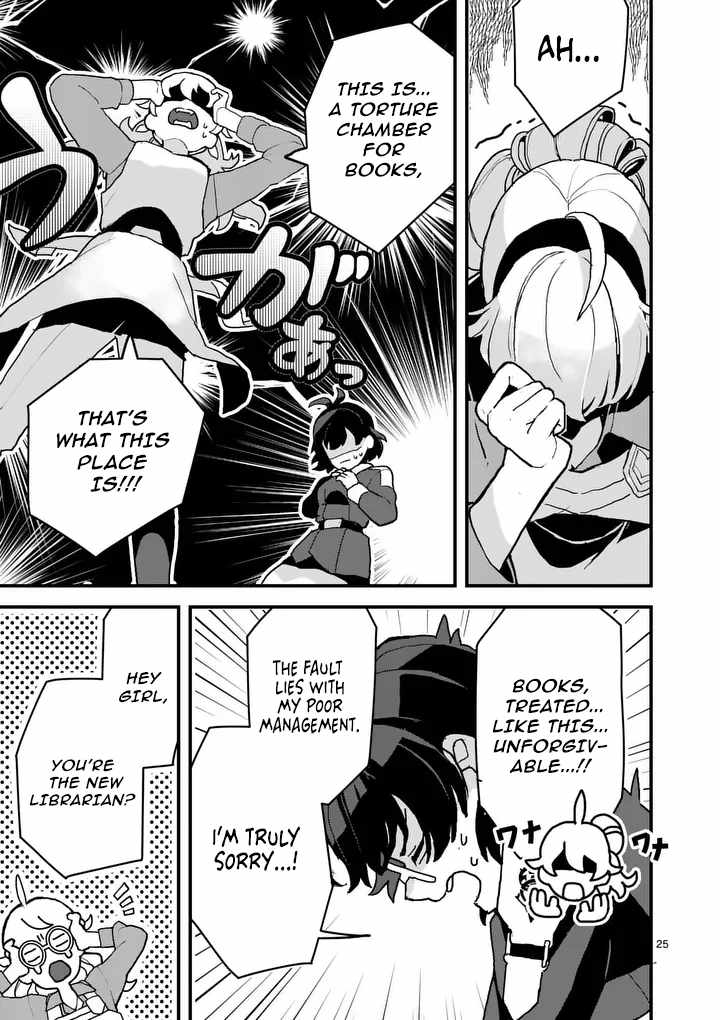 Teikoku Dai 11 Zensenkichi Madou Toshokan, Tadaima Kaikanchuu Chapter 1 - Page 24