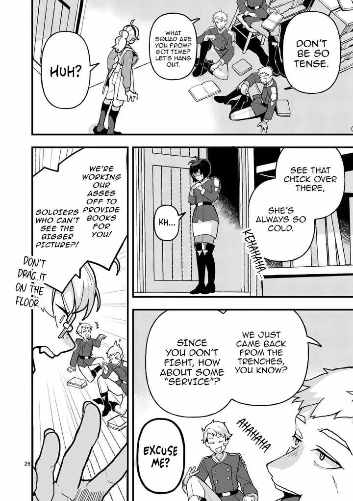 Teikoku Dai 11 Zensenkichi Madou Toshokan, Tadaima Kaikanchuu Chapter 1 - Page 25