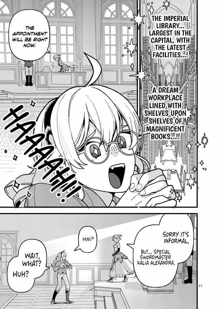 Teikoku Dai 11 Zensenkichi Madou Toshokan, Tadaima Kaikanchuu Chapter 1 - Page 10