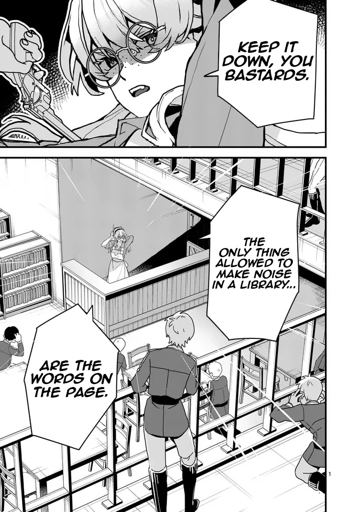 Teikoku Dai 11 Zensenkichi Madou Toshokan, Tadaima Kaikanchuu Chapter 2 - Page 1