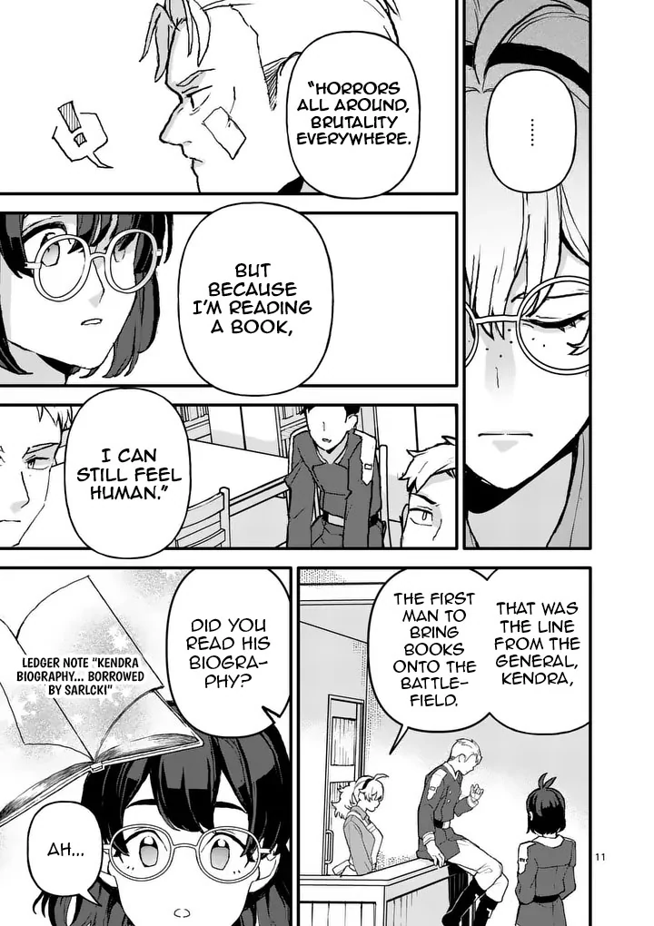Teikoku Dai 11 Zensenkichi Madou Toshokan, Tadaima Kaikanchuu Chapter 2 - Page 11