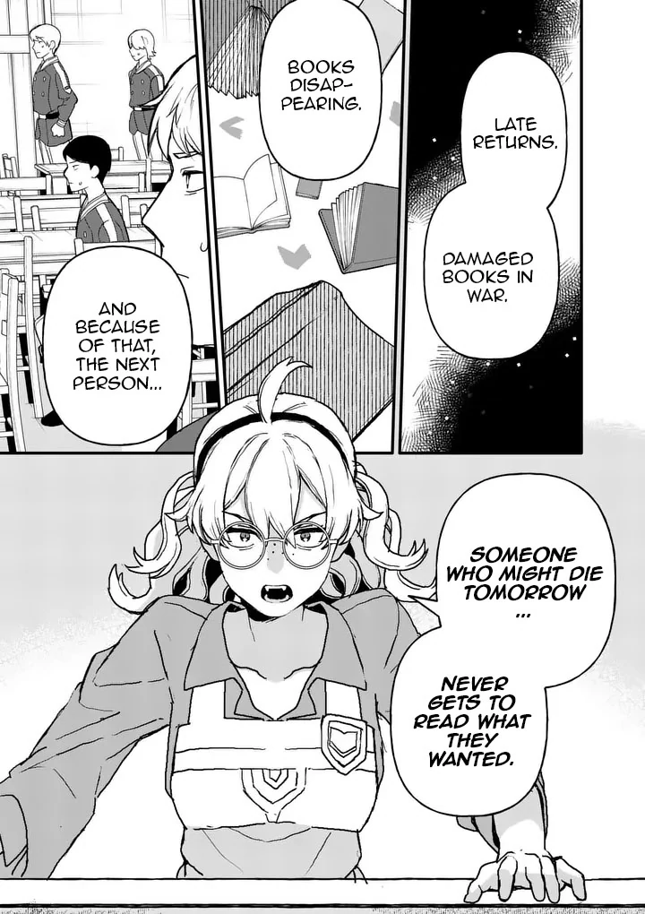 Teikoku Dai 11 Zensenkichi Madou Toshokan, Tadaima Kaikanchuu Chapter 2 - Page 13