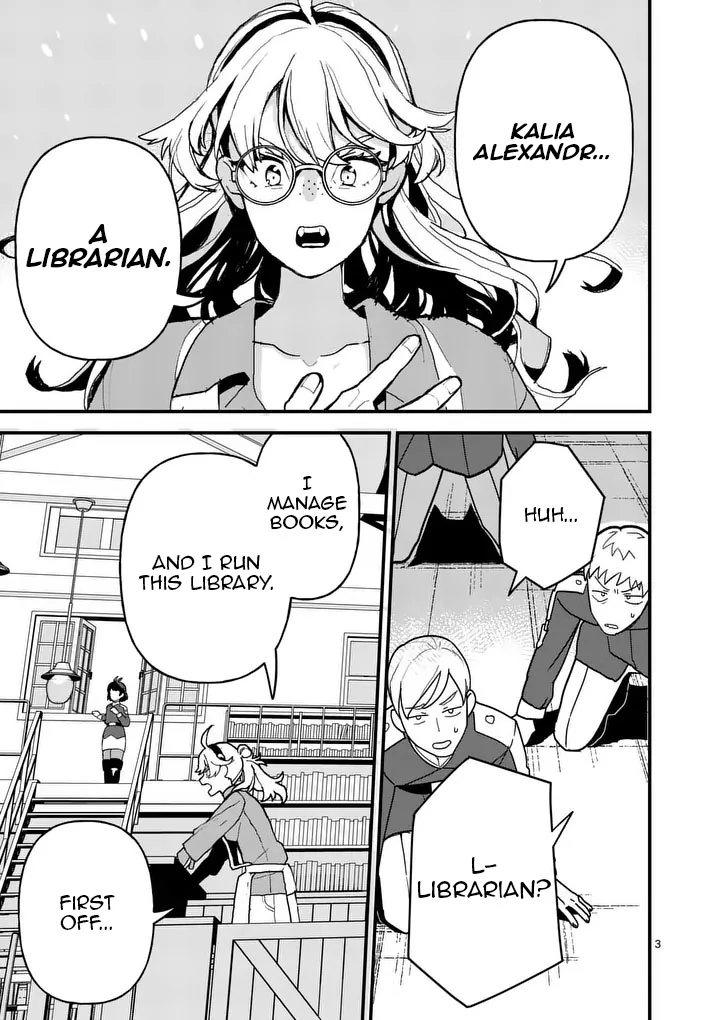Teikoku Dai 11 Zensenkichi Madou Toshokan, Tadaima Kaikanchuu Chapter 2 - Page 3