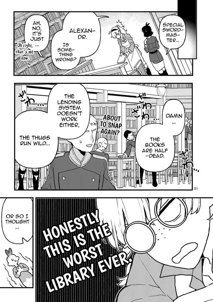 Teikoku Dai 11 Zensenkichi Madou Toshokan, Tadaima Kaikanchuu Chapter 2 - Page 21