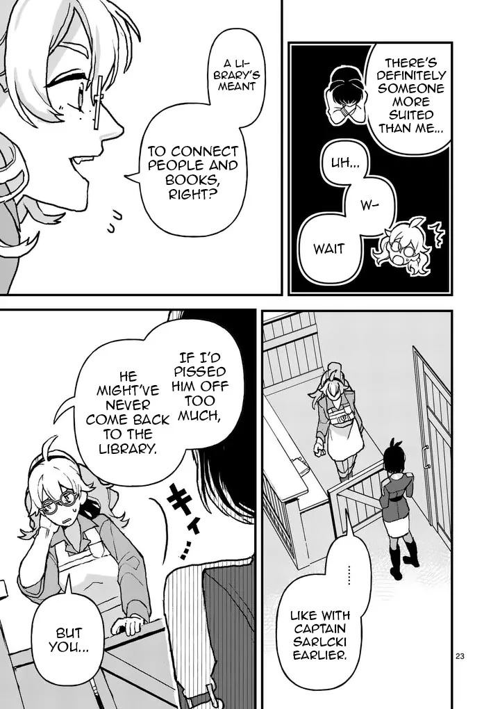 Teikoku Dai 11 Zensenkichi Madou Toshokan, Tadaima Kaikanchuu Chapter 2 - Page 23