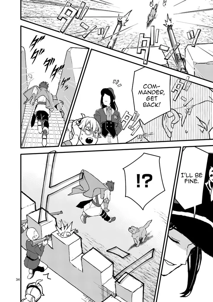 Teikoku Dai 11 Zensenkichi Madou Toshokan, Tadaima Kaikanchuu Chapter 2 - Page 34