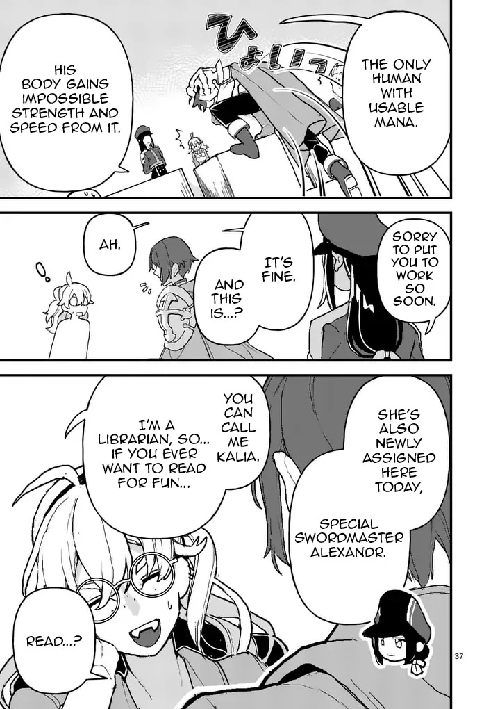 Teikoku Dai 11 Zensenkichi Madou Toshokan, Tadaima Kaikanchuu Chapter 2 - Page 37