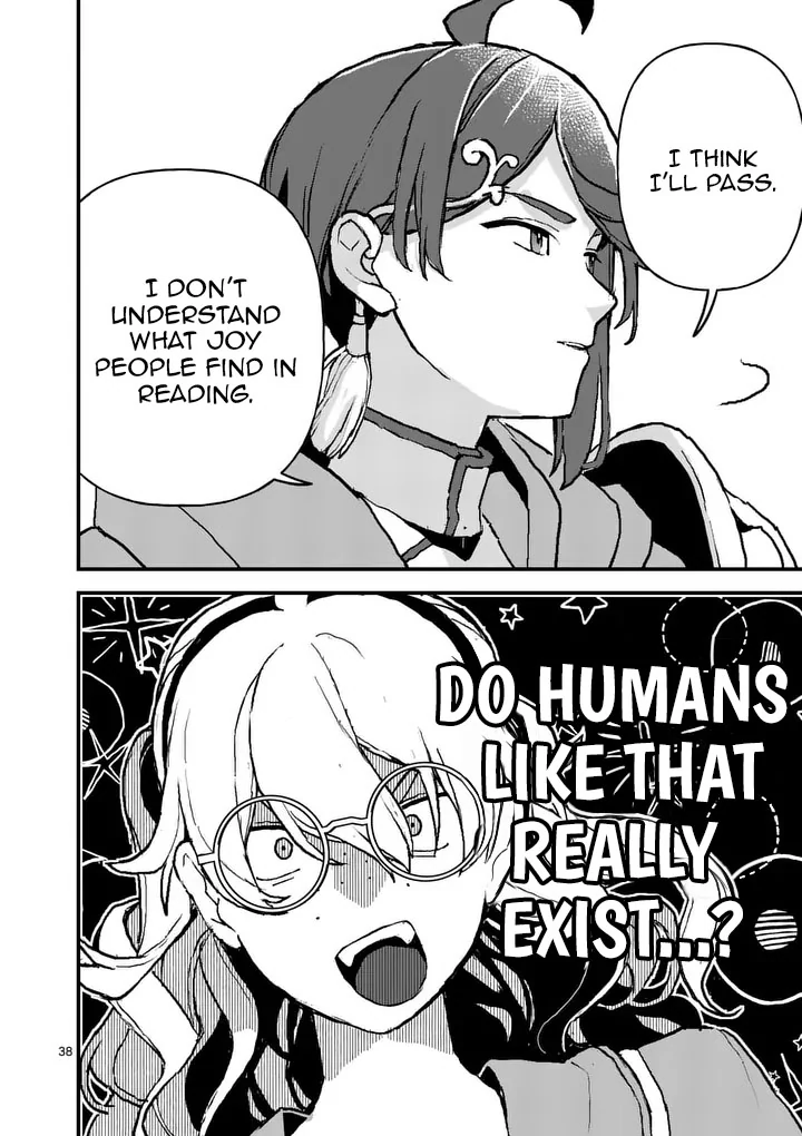 Teikoku Dai 11 Zensenkichi Madou Toshokan, Tadaima Kaikanchuu Chapter 2 - Page 38