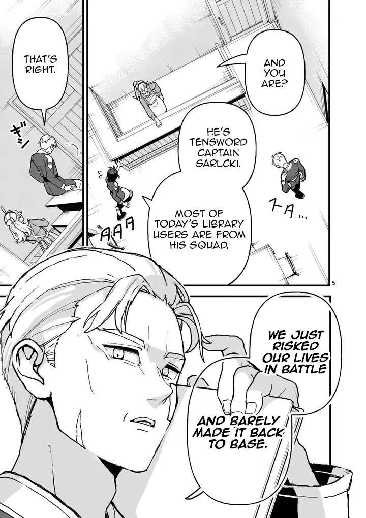 Teikoku Dai 11 Zensenkichi Madou Toshokan, Tadaima Kaikanchuu Chapter 2 - Page 5