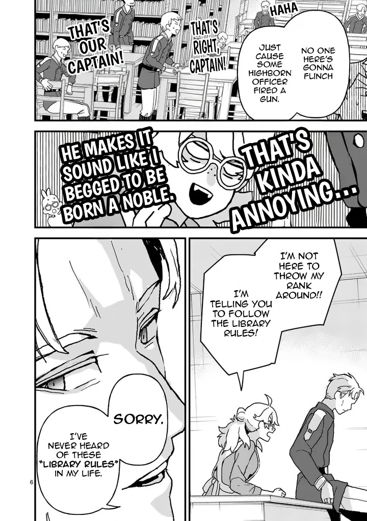 Teikoku Dai 11 Zensenkichi Madou Toshokan, Tadaima Kaikanchuu Chapter 2 - Page 6