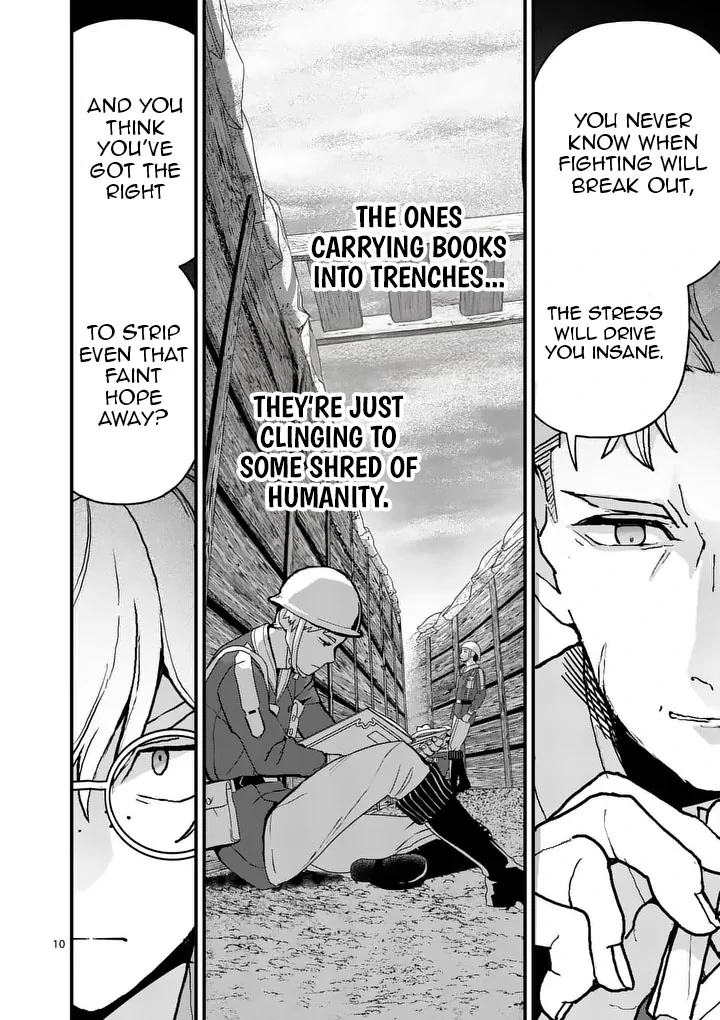 Teikoku Dai 11 Zensenkichi Madou Toshokan, Tadaima Kaikanchuu Chapter 2 - Page 10