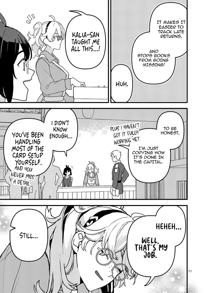 Teikoku Dai 11 Zensenkichi Madou Toshokan, Tadaima Kaikanchuu Chapter 3.1 - Page 11