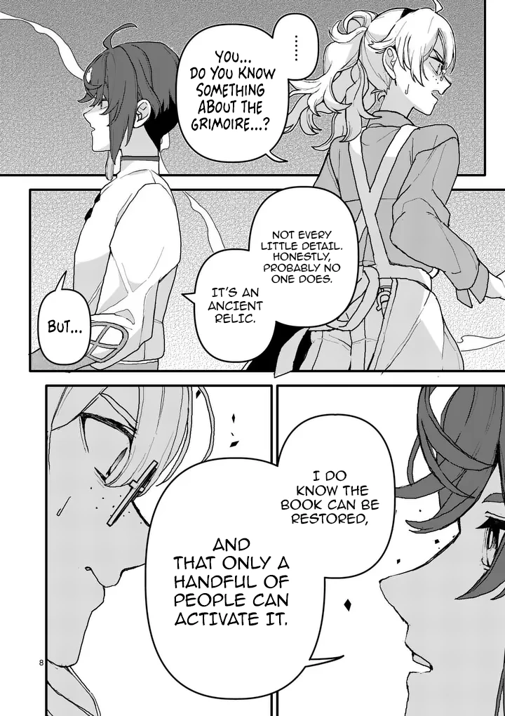 Teikoku Dai 11 Zensenkichi Madou Toshokan, Tadaima Kaikanchuu Chapter 3.1 - Page 8