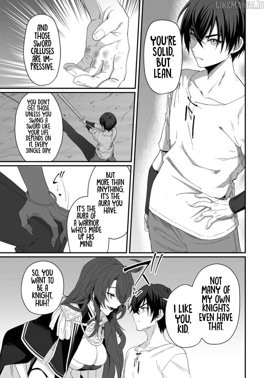 Teisou Gyakuten Sekai De Yuiitsu No Otoko Kishi No Ore, Onna Kishi Gakuen Ni Nyuugaku Shitara Nazeka Eiyou Atsukai Sareta ~Zetsurin Skill De Harem Musou~ Chapter 1 - Page 11