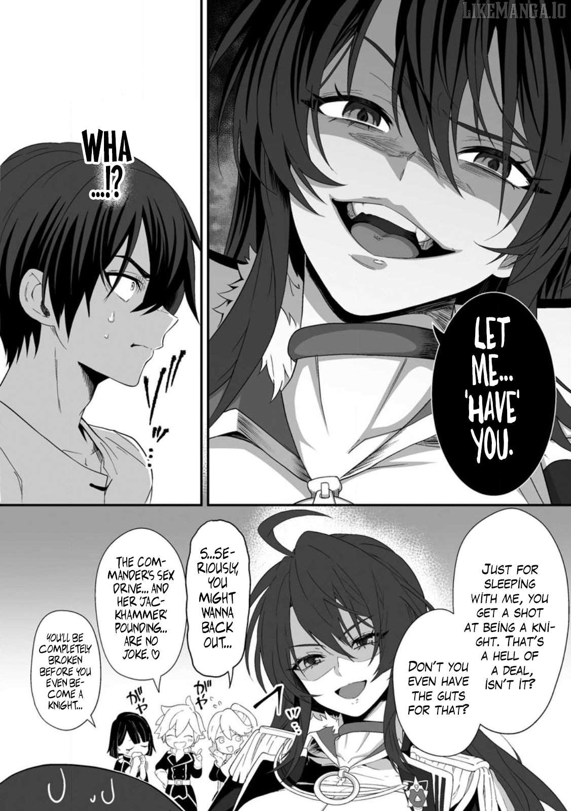 Teisou Gyakuten Sekai De Yuiitsu No Otoko Kishi No Ore, Onna Kishi Gakuen Ni Nyuugaku Shitara Nazeka Eiyou Atsukai Sareta ~Zetsurin Skill De Harem Musou~ Chapter 1 - Page 14