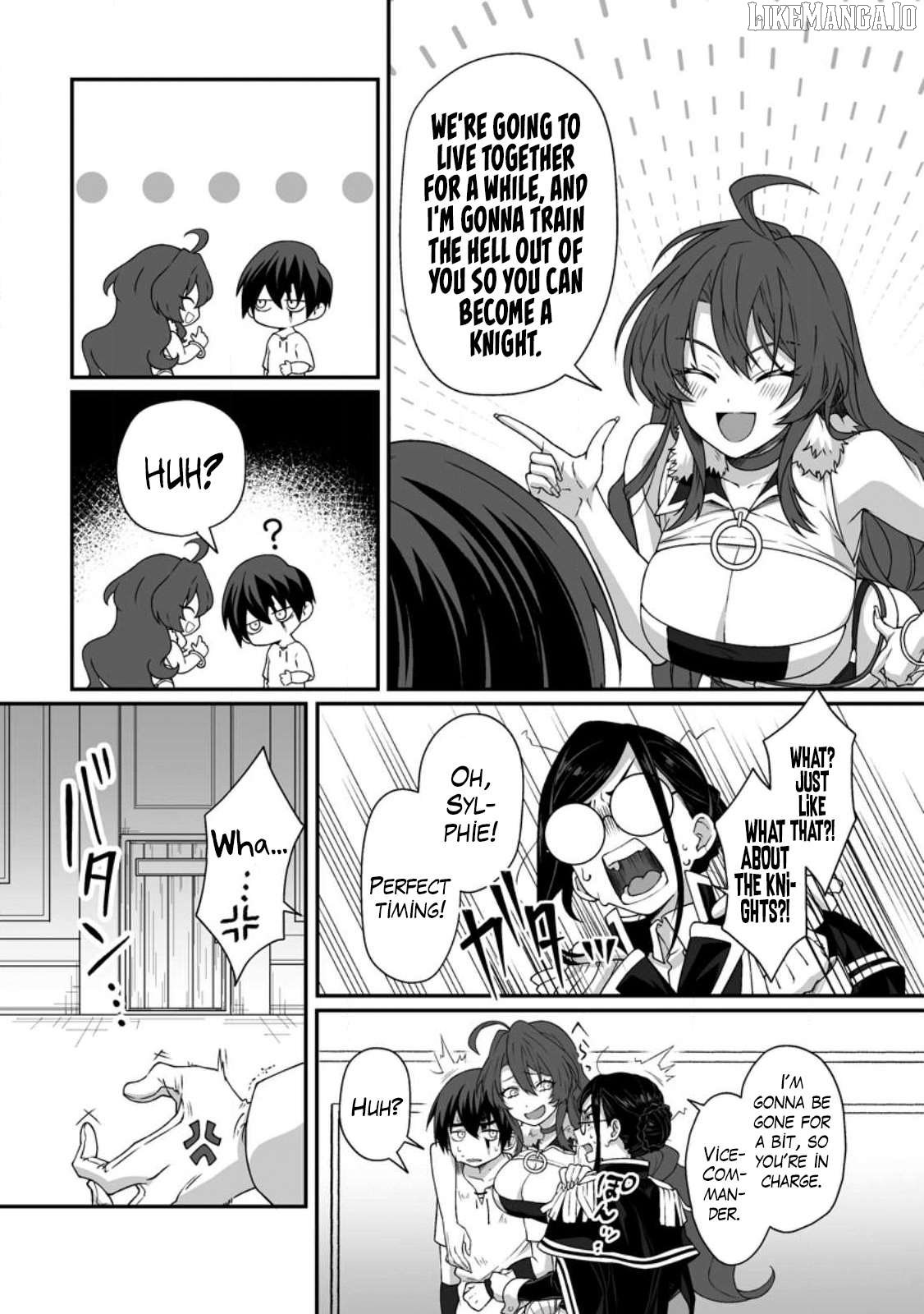 Teisou Gyakuten Sekai De Yuiitsu No Otoko Kishi No Ore, Onna Kishi Gakuen Ni Nyuugaku Shitara Nazeka Eiyou Atsukai Sareta ~Zetsurin Skill De Harem Musou~ Chapter 1 - Page 23