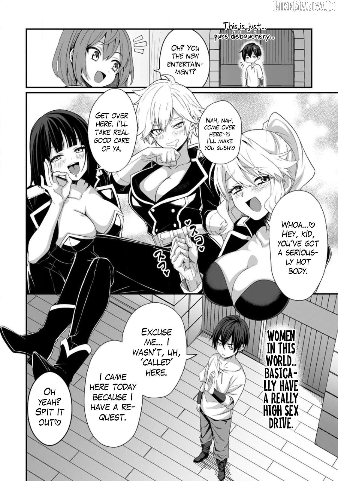 Teisou Gyakuten Sekai De Yuiitsu No Otoko Kishi No Ore, Onna Kishi Gakuen Ni Nyuugaku Shitara Nazeka Eiyou Atsukai Sareta ~Zetsurin Skill De Harem Musou~ Chapter 1 - Page 8