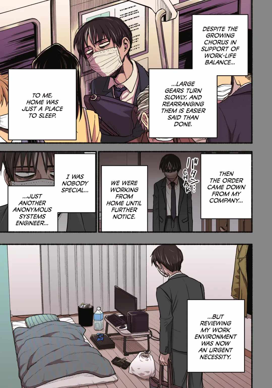 Telework Yotabanashi Chapter 1 - Page 2