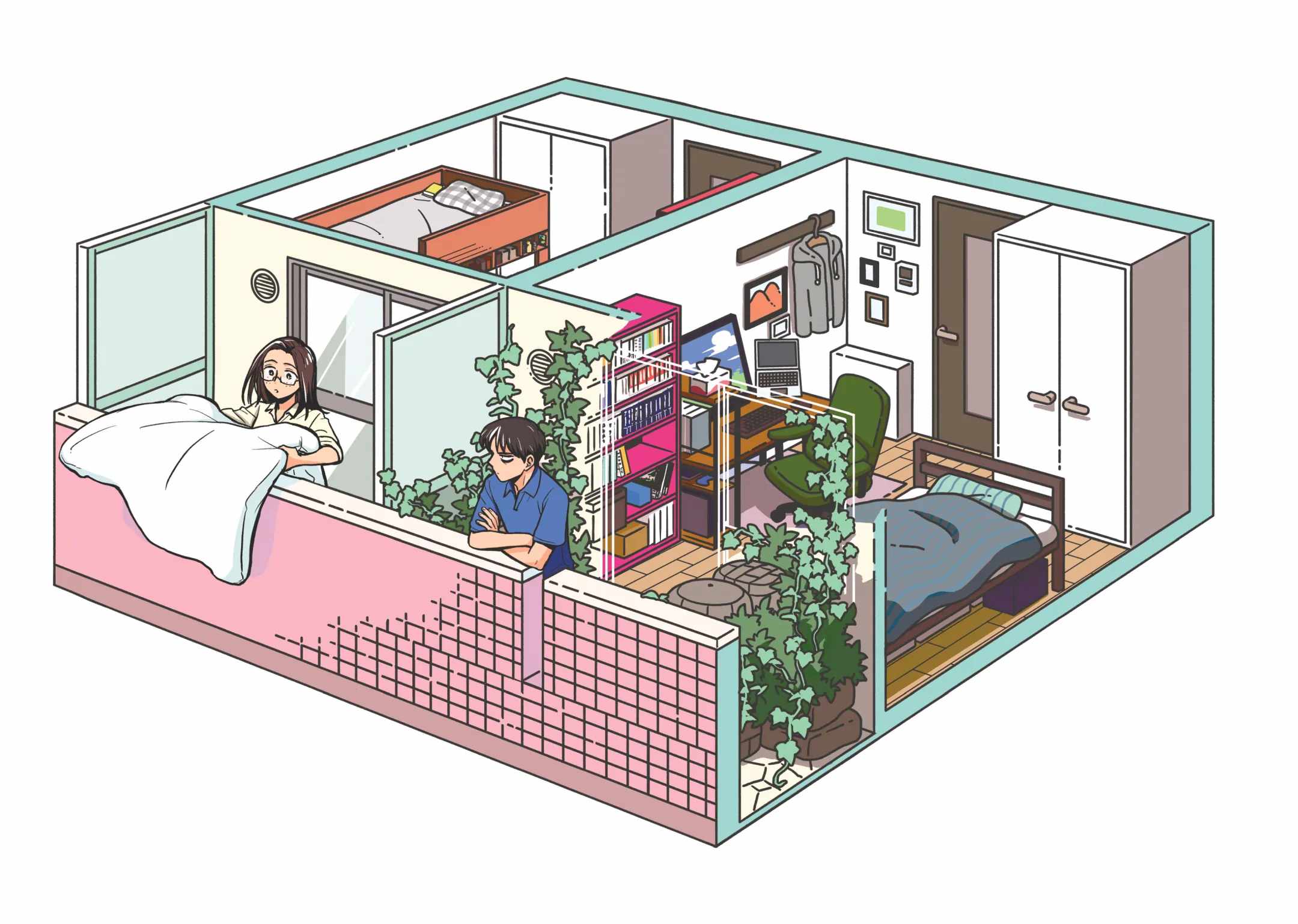Telework Yotabanashi Chapter 1 - Page 3