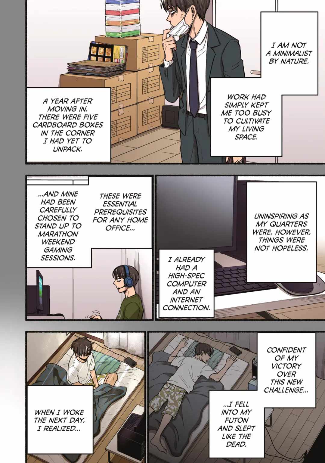 Telework Yotabanashi Chapter 1 - Page 4