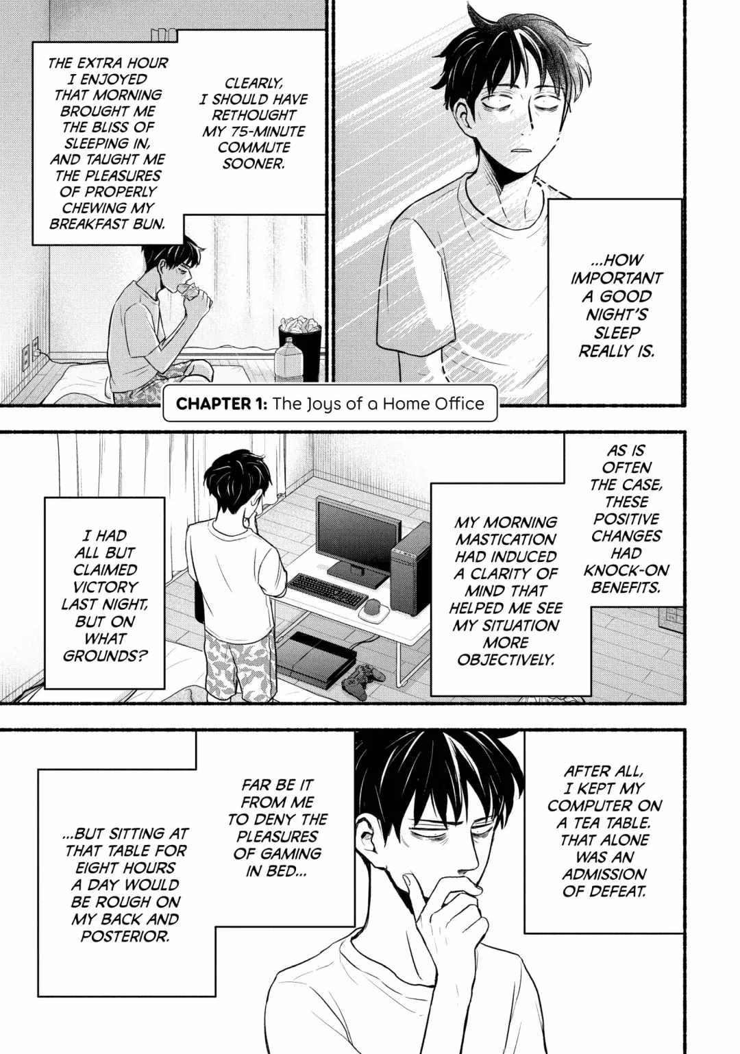 Telework Yotabanashi Chapter 1 - Page 7