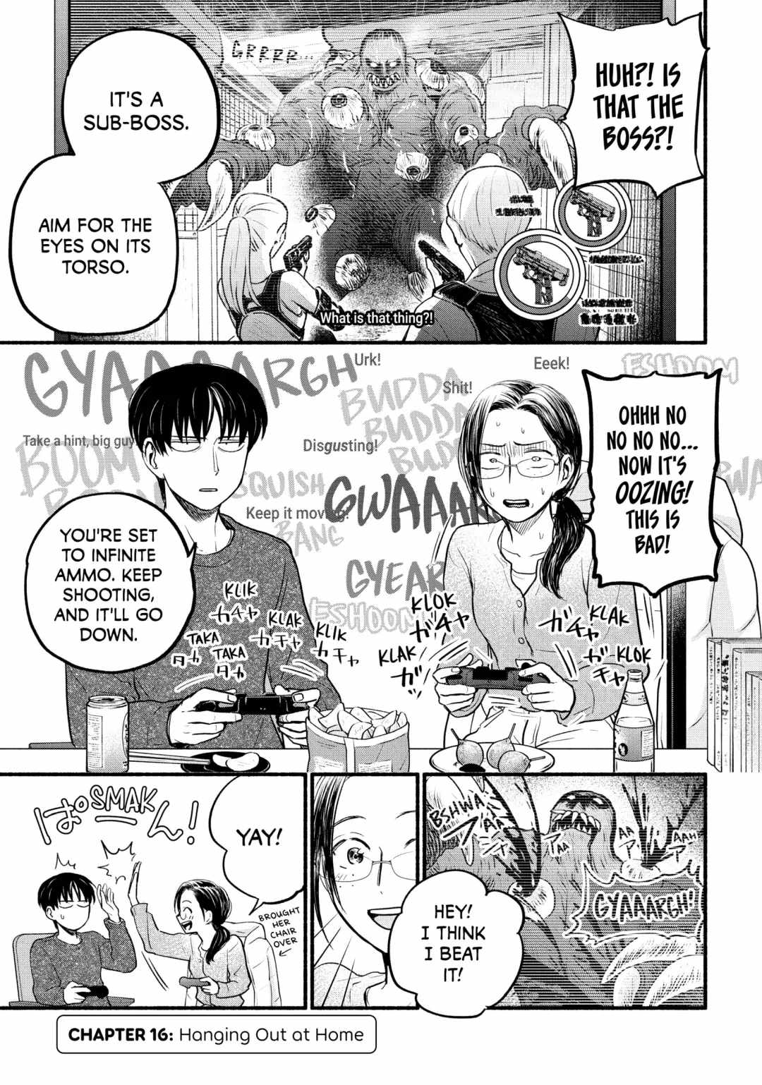 Telework Yotabanashi Chapter 16 - Page 1
