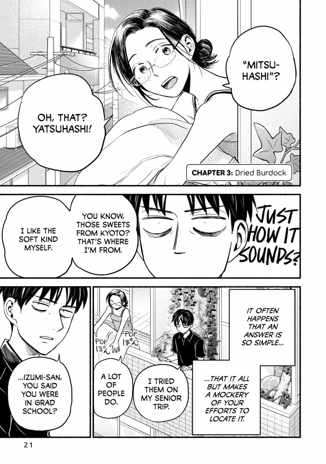 Telework Yotabanashi Chapter 3 - Page 1