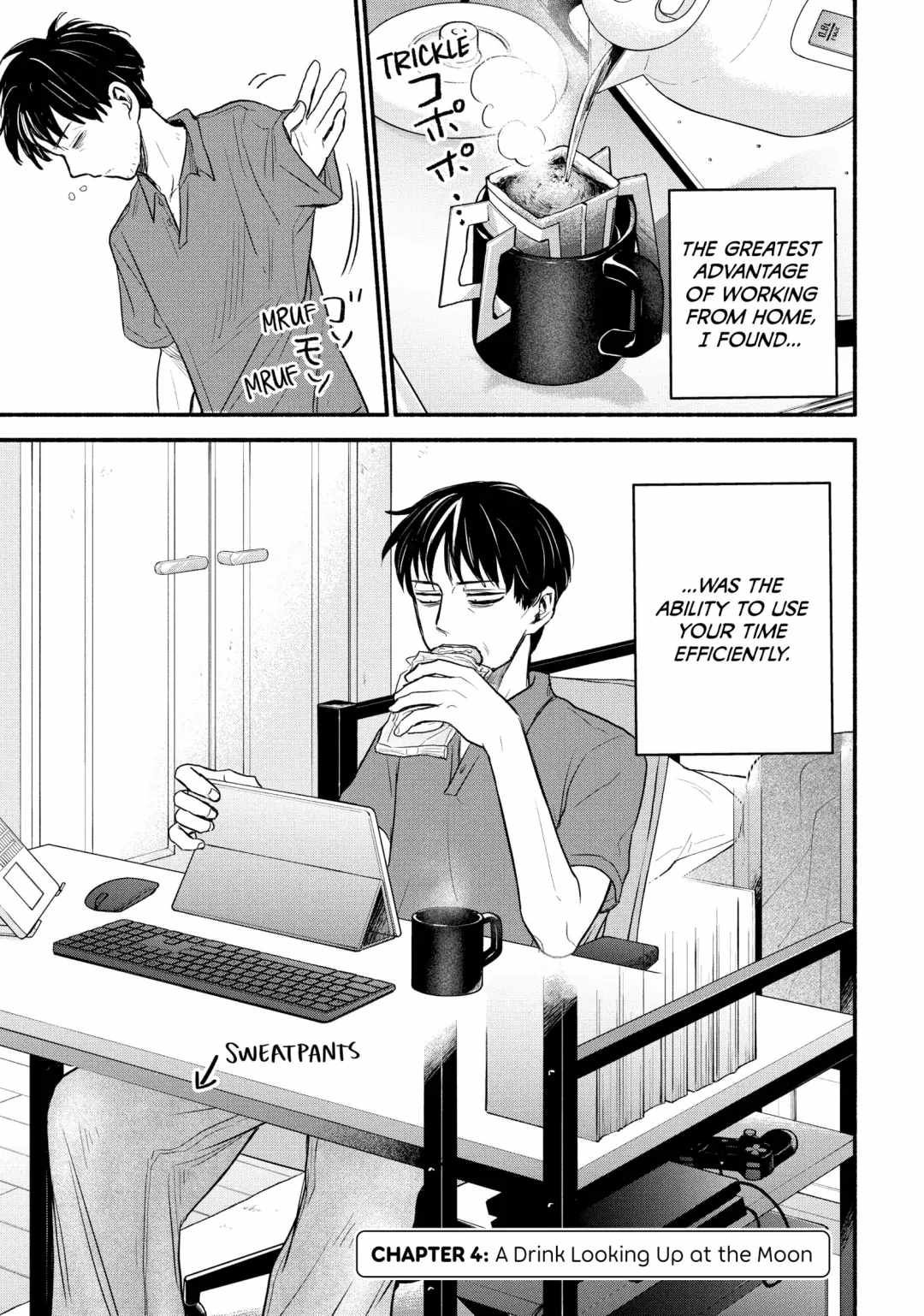 Telework Yotabanashi Chapter 4 - Page 1