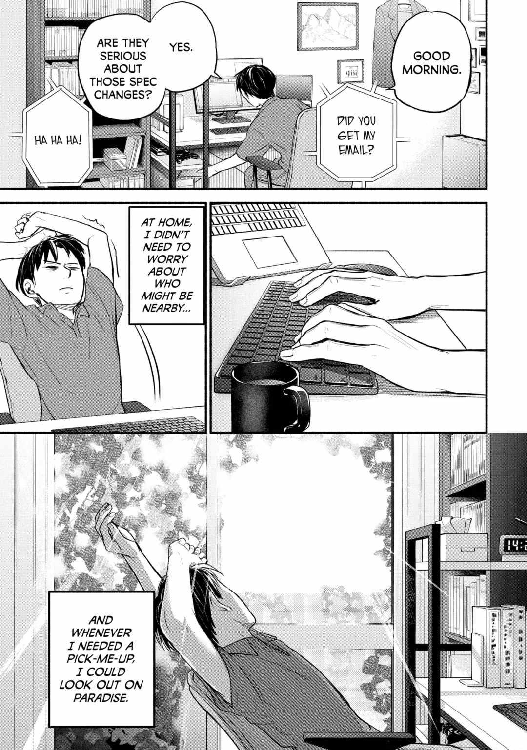Telework Yotabanashi Chapter 4 - Page 3