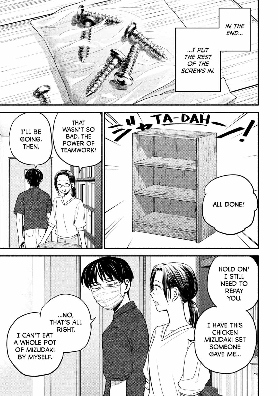 Telework Yotabanashi Chapter 7 - Page 9