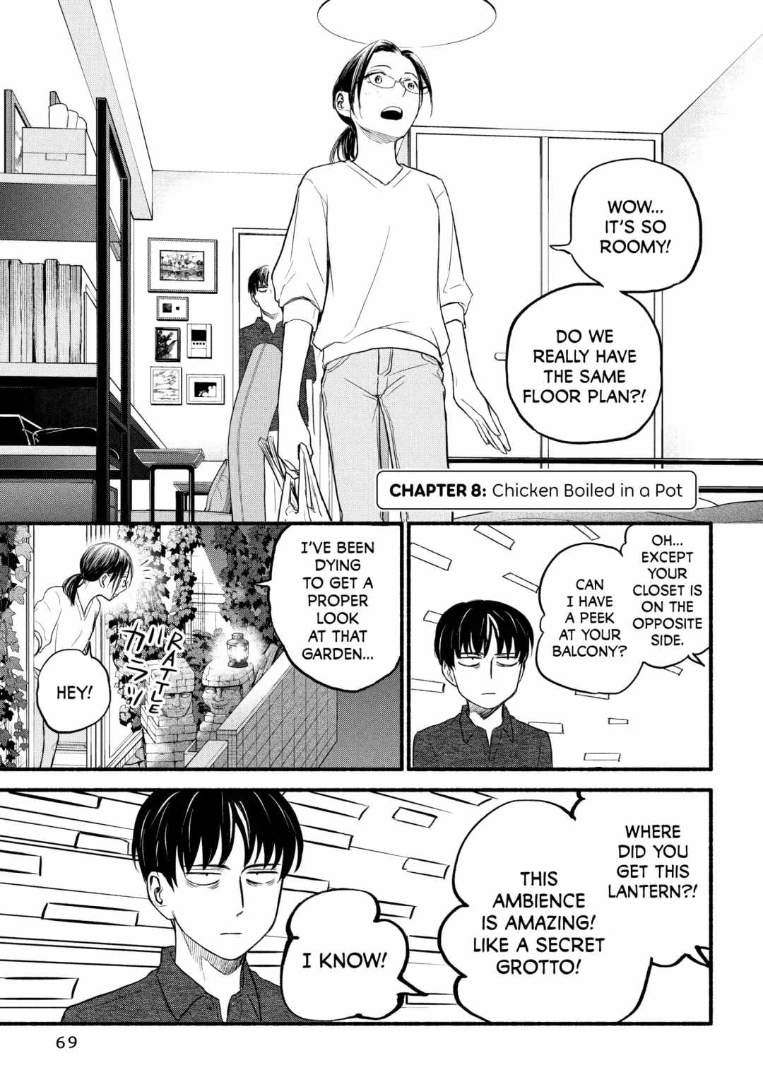 Telework Yotabanashi Chapter 8 - Page 1